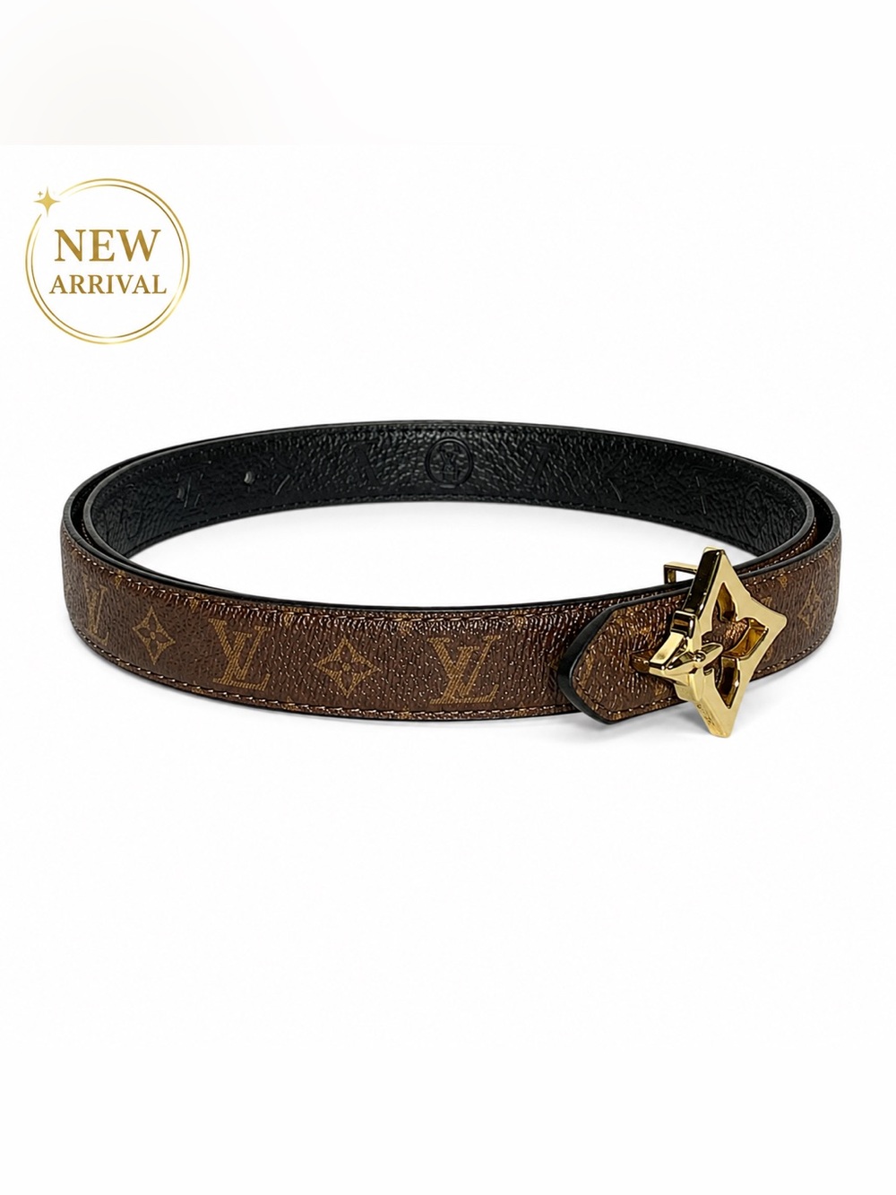 ✨ Women’s Monogram Canvas Star Buckle Belt ✨